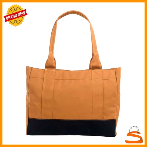 Durable Water-Resistant Tote Bag with Zipper Closure and Shoulder Straps - Picture 4 of 7